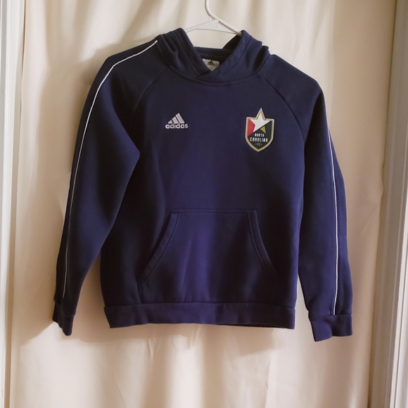 Adidas pullover Navy Hoodie - Picture 1 of 4